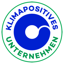 Klimapositives Unternehmen Logo